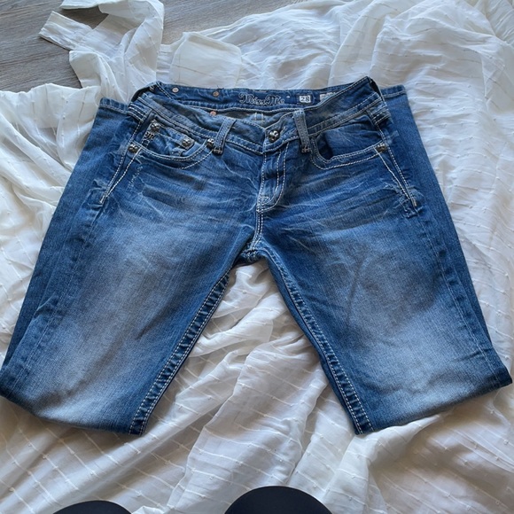 Miss Me Jeans Straight- JE6048T8R - Picture 2 of 5